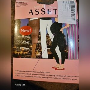 SPANX Gray Mama Marvelous MATERNITY Leggings High-Waisted Contoured Fit